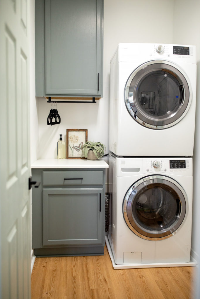 Diy Small Laundry Room Makeover » Megan Leigh Acosta